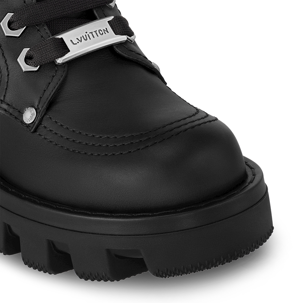LV Checker Combat Boot