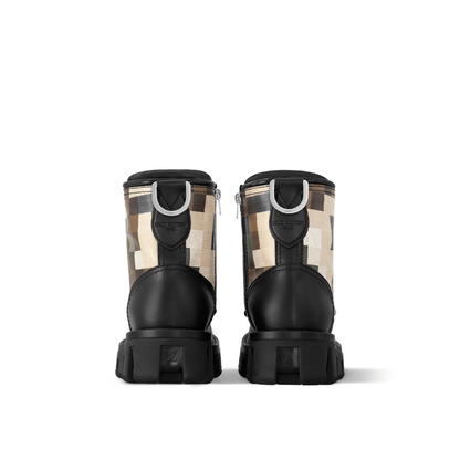 LV Checker Combat Boot
