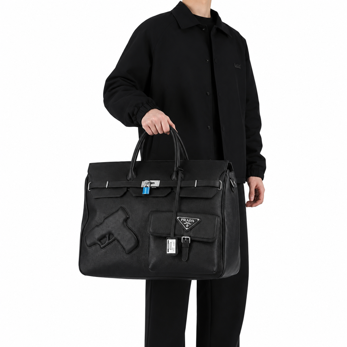 Prada Leather Briefcase