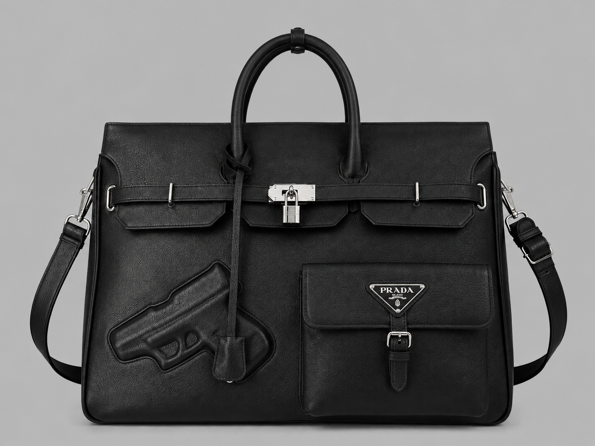 Prada Leather Briefcase