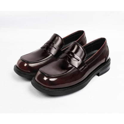 Milano Loafer BLACK/BURGUNDY