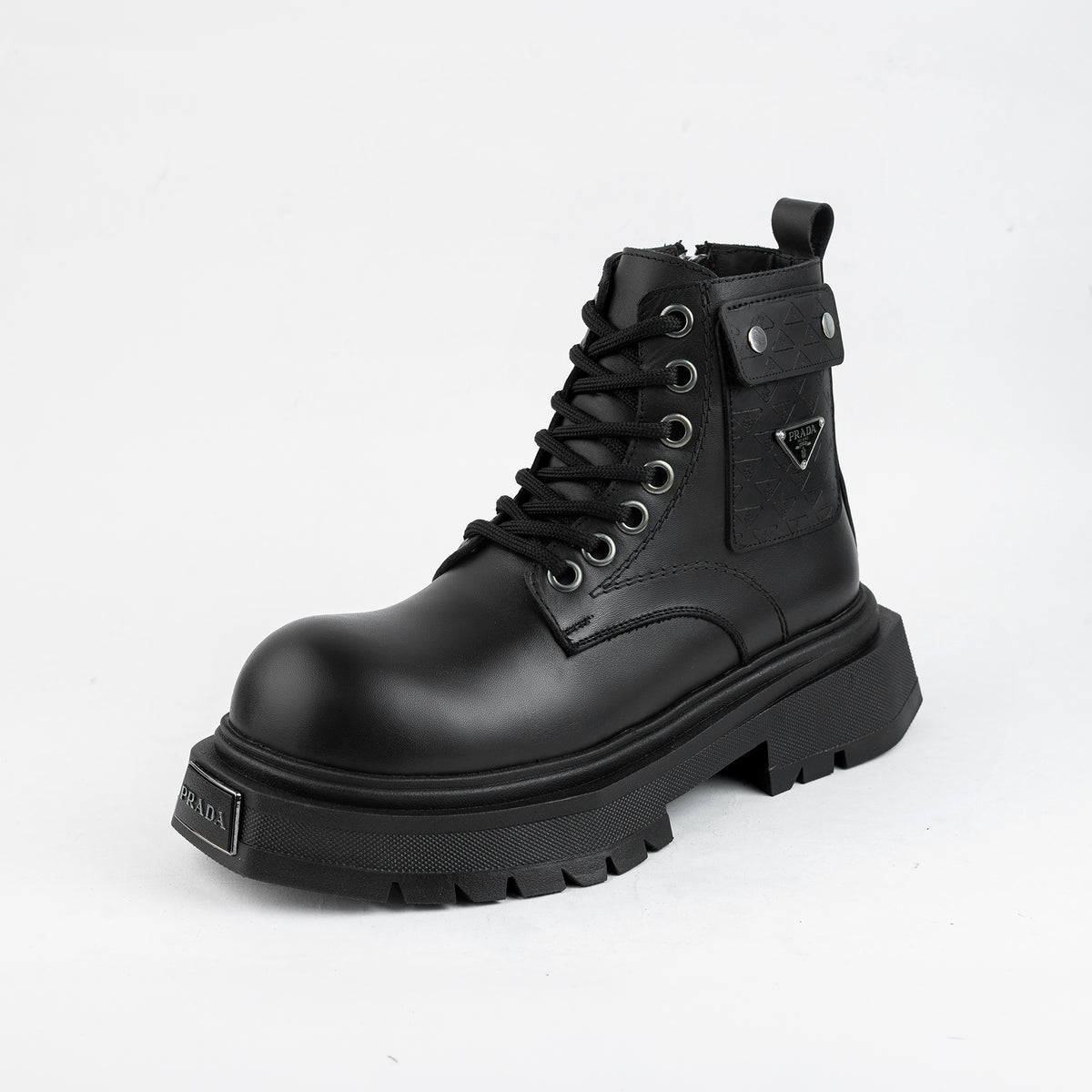 EVACI TITAN — Black Combat Boots